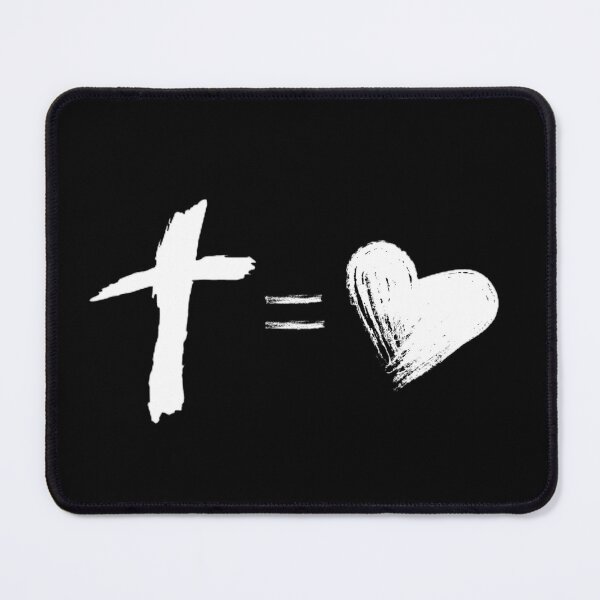 Item preview, Jesus is Love | Cross equals Love | Cross equals Heart designed and sold by Faith at Work.
