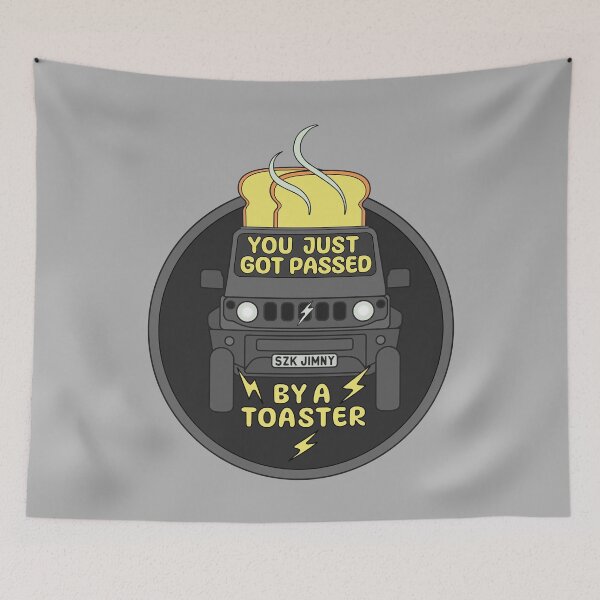 Item preview, Grey Jimny Funny Toaster Power designed and sold by stoicjimny.