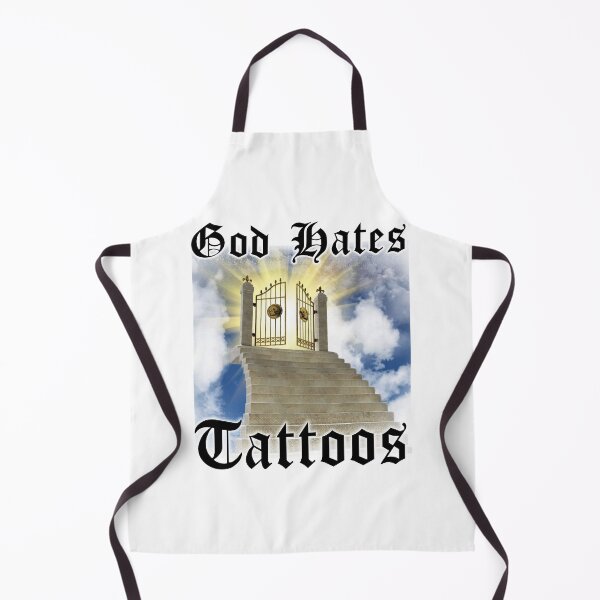 Item preview, God Hates Tattoos designed and sold by LewisSchuetz.