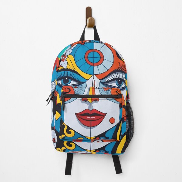 Item preview, Colorful abstract cubism Art, vibrant Plastic Art designed and sold by Dream-bubble.