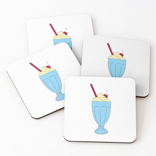 Item preview, A milkshake with a cherry on top sits designed and sold by Innamalinka.