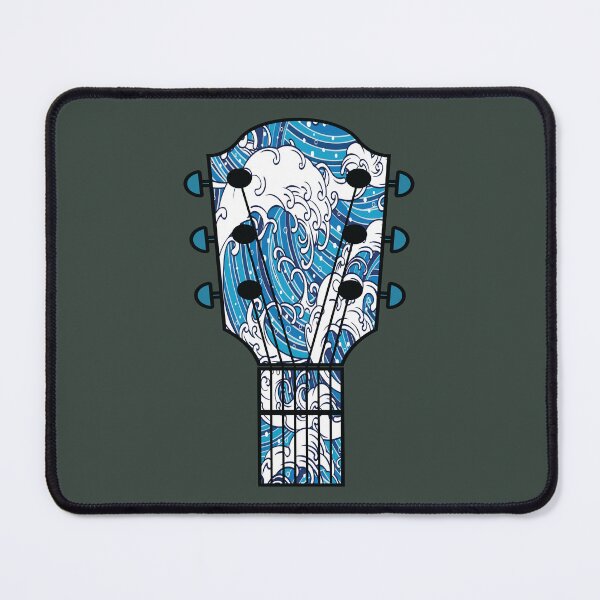 Item preview, Sea water waves on classic guitar head designed and sold by Donutlovers.