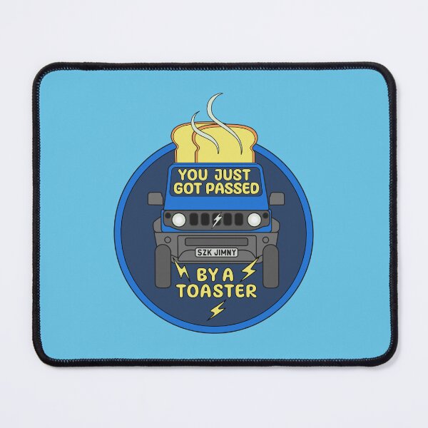 Item preview, Blue Jimny Funny Toaster Power designed and sold by stoicjimny.