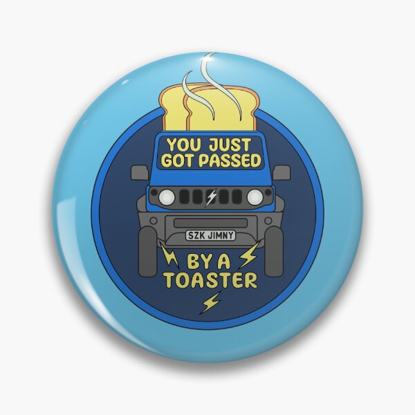 Item preview, Blue Jimny Funny Toaster Power designed and sold by stoicjimny.