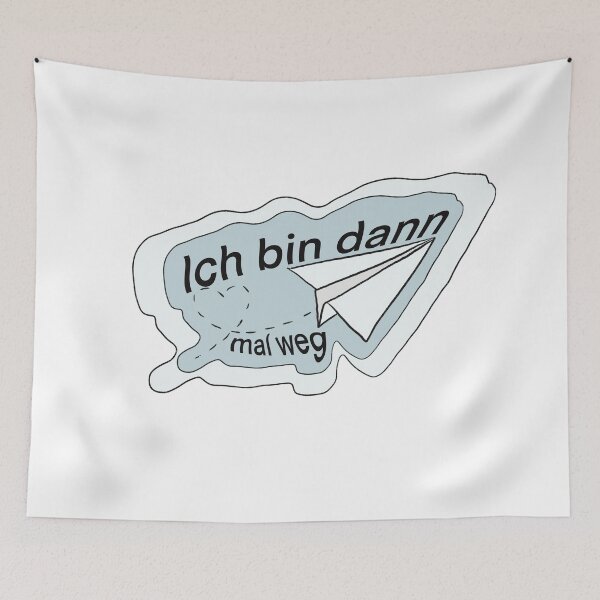 Artikelvorschau, Ich bin dann mal weg entworfen und verkauft von DianasArtwork.