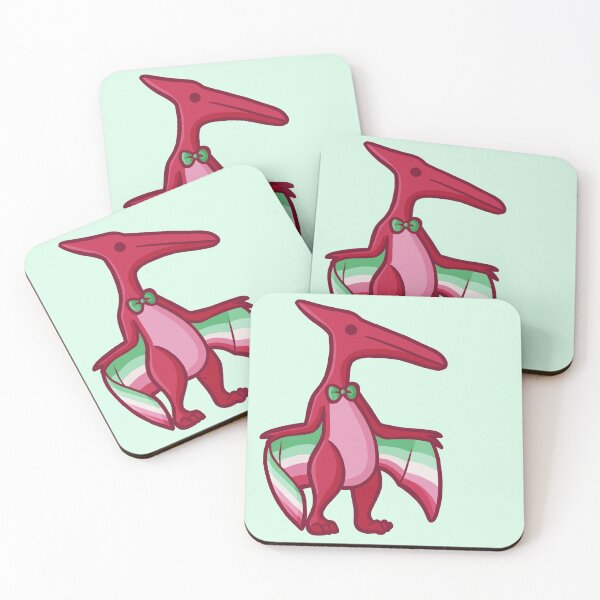 Item preview, Cute Pterodactyl Abrosexual Dino Dinosaur Pterosaur designed and sold by hugadino.
