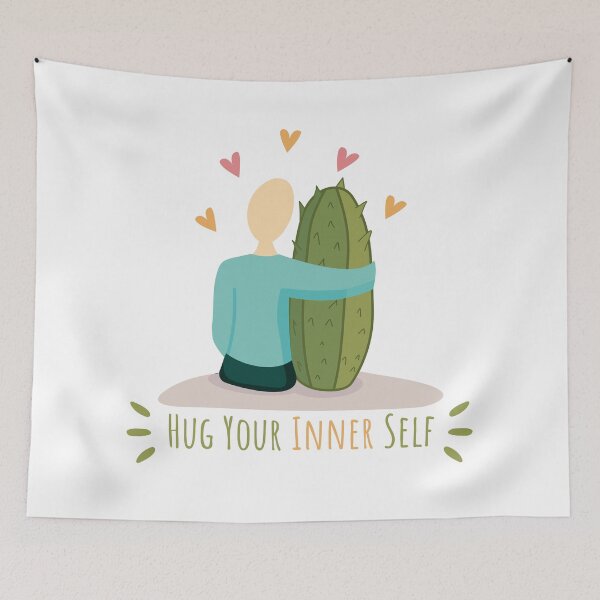 Item preview, Give your self a hug with our design 'Hug your inner self' designed and sold by cute-tees.