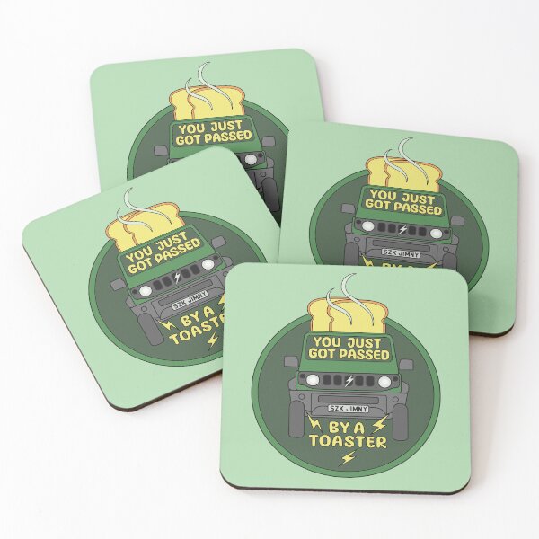 Item preview, Jungle Green Jimny Funny Toaster Power designed and sold by stoicjimny.