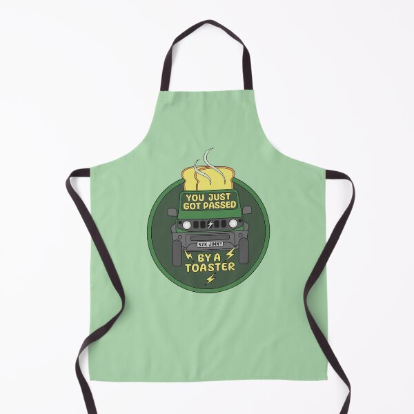 Item preview, Jungle Green Jimny Funny Toaster Power designed and sold by stoicjimny.