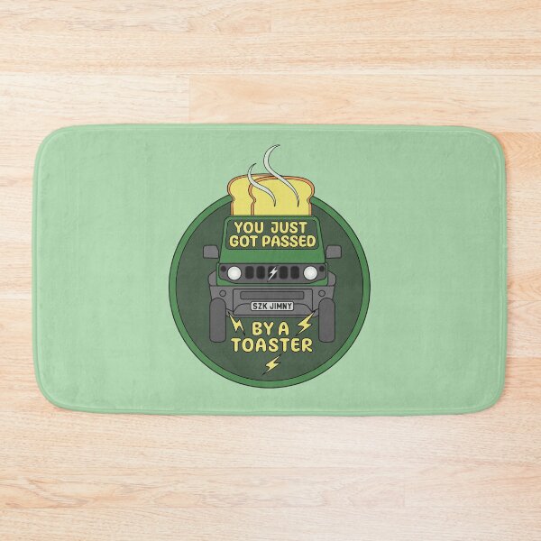 Item preview, Jungle Green Jimny Funny Toaster Power designed and sold by stoicjimny.