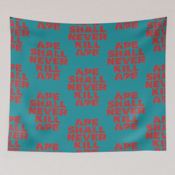 Item preview, Ape Shall Never Kill Ape (distressed) designed and sold by MarchandAzeneth.