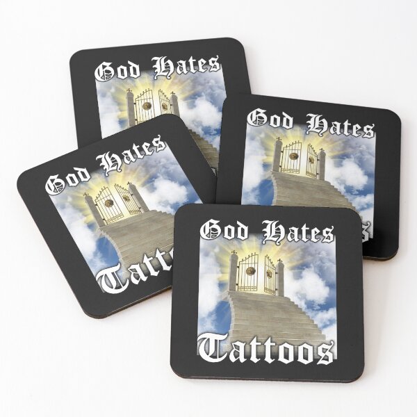 Item preview, God Hates Tattoos designed and sold by LewisSchuetz.