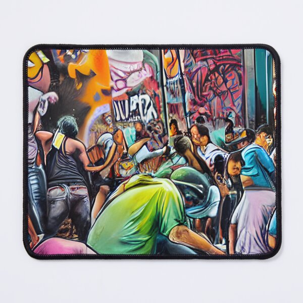 Item preview, "Futuristic Urban Fusion, popular art designed and sold by Valifort.