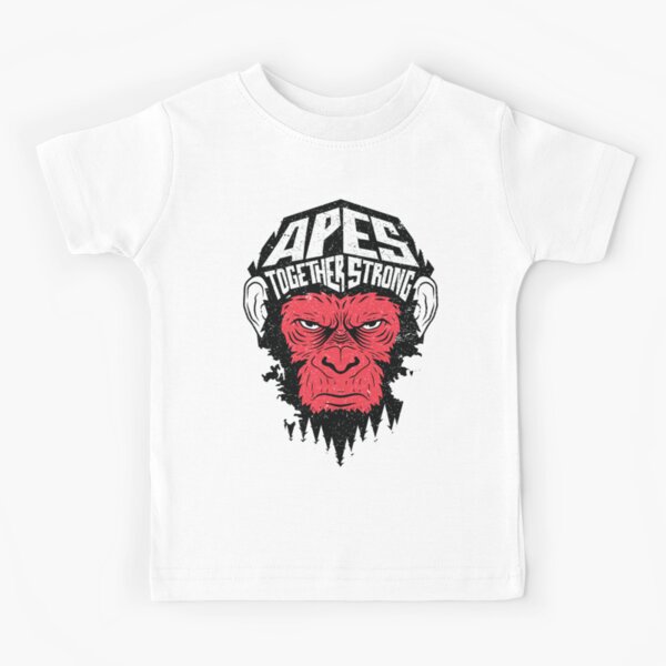Apes together strong Kids T-Shirt for Sale by MarchandAzeneth