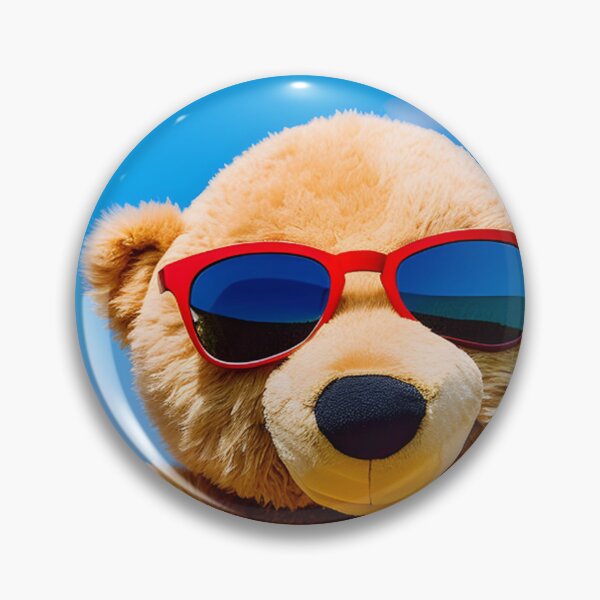 Item preview, Dank Teddy Bear in Sunglasses designed and sold by radikaldezignz.