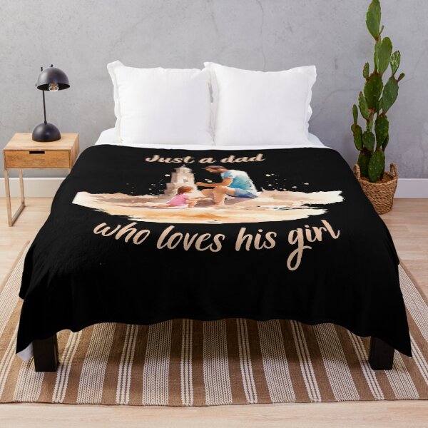 Item preview, Just A Dad Who Loves His Girl - Father's Day Gift designed and sold by Dominika Bednarska.