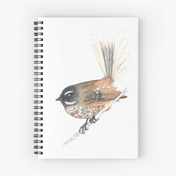 Item preview, Piwakawaka NZ Fantail designed and sold by ElizabethKiwi.