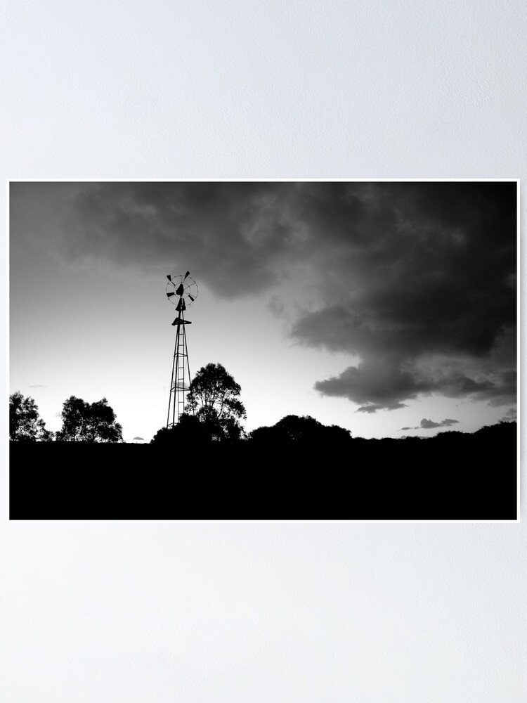 Alternate view of Margaret River Windmill Poster