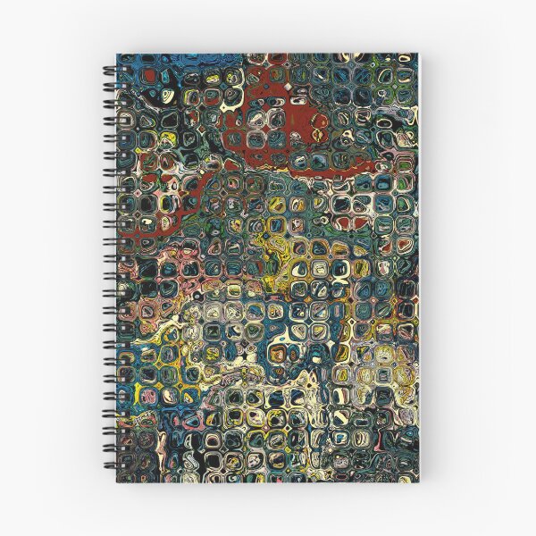 Item preview, Deep Coloured Pebble Tiled Abstract Pattern designed and sold by Trevor Hirst.