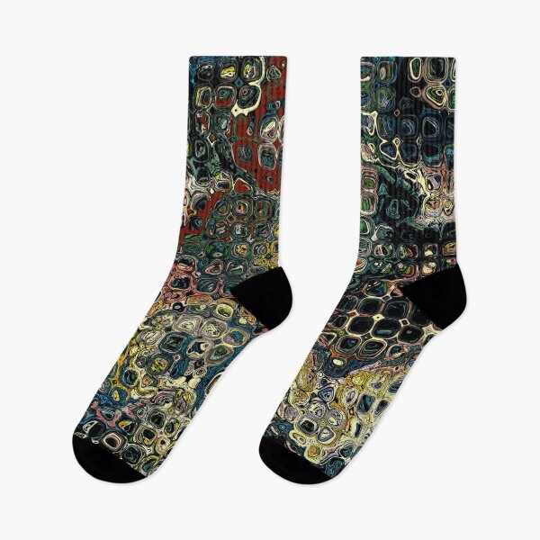 Item preview, Deep Coloured Pebble Tiled Abstract Pattern designed and sold by Trevor Hirst.