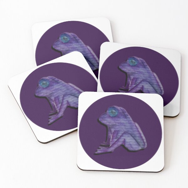 Item preview, Purple Frog - watercolor pop art  designed and sold by JewelsNova.