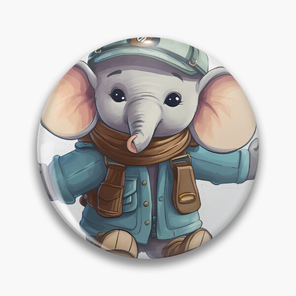 Item preview, Baby Elephant Aviator designed and sold by SweetMagicDream.