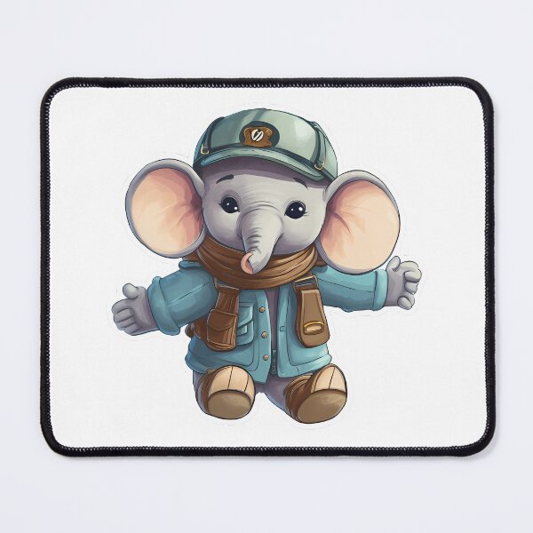 Item preview, Baby Elephant Aviator designed and sold by SweetMagicDream.