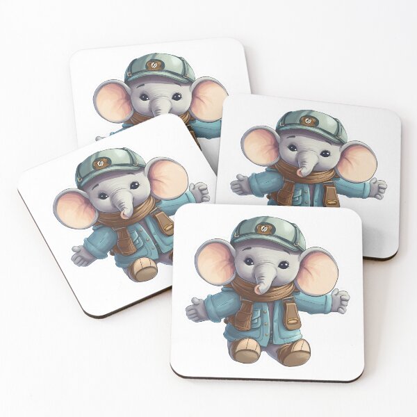 Item preview, Baby Elephant Aviator designed and sold by SweetMagicDream.