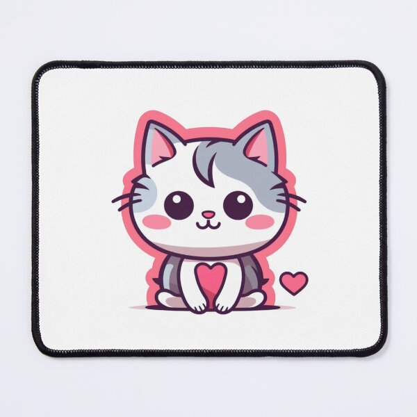 Item preview, Cute Cat Valentines Day Stickers designed and sold by SuccessSK.