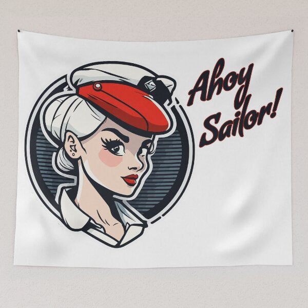 Item preview, Ahoy Sailor designed and sold by obux.