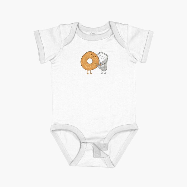 Item preview, Bagel And Cream Cheese Hugging - Kawaii Jewish Food  designed and sold by JoBella-Designs.
