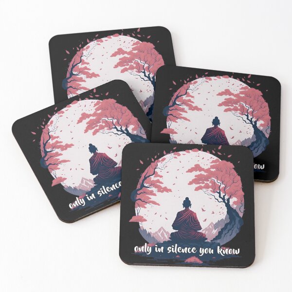Item preview, Only in Silence Buddha designed and sold by ZenStickConcept.