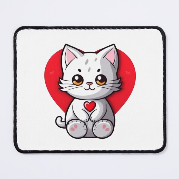Item preview, Cute Cat Valentines Day Stickers designed and sold by SuccessSK.