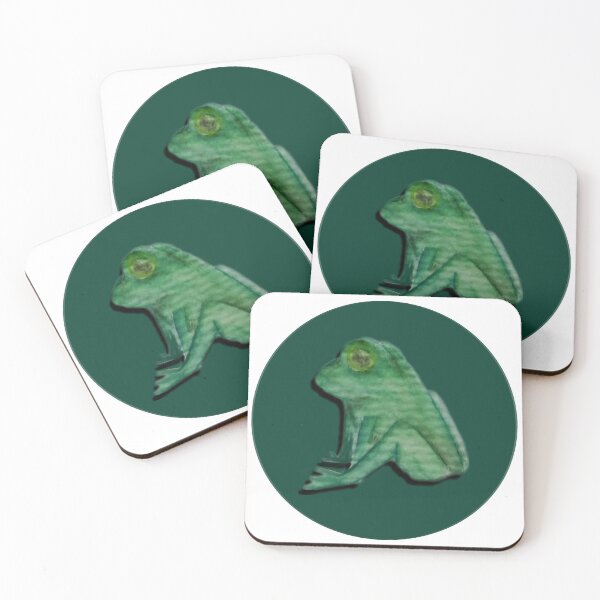 Item preview, Teal Frog - watercolor pop art  designed and sold by JewelsNova.