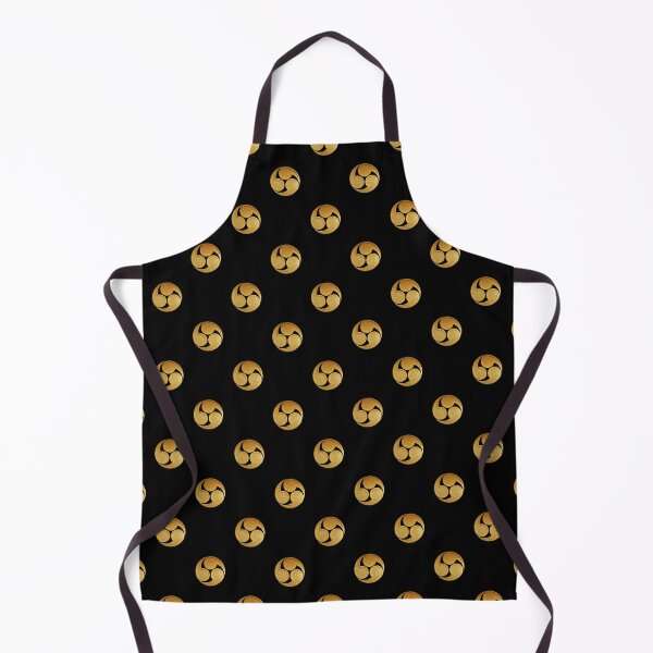 Item preview, Gold Migi Mitsu Tomoe Kamon designed and sold by Takeda-art.