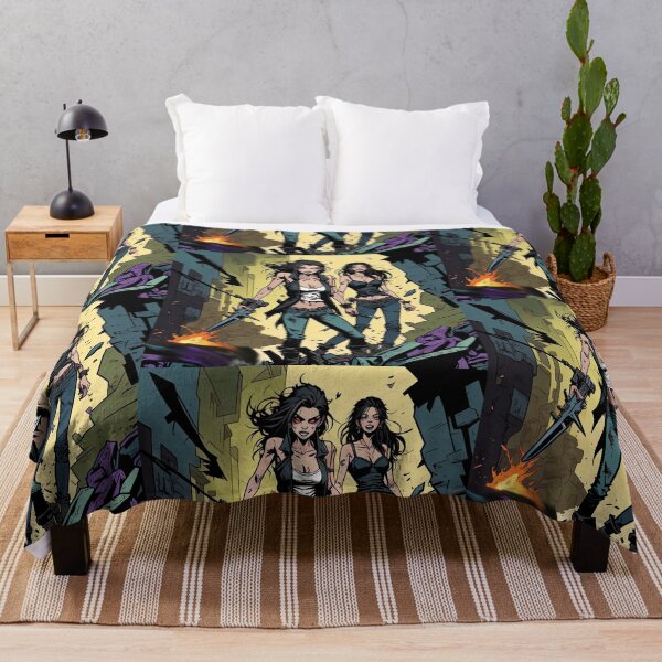 Item preview, Fantasy woman comic art designed and sold by Vintage Designs +.