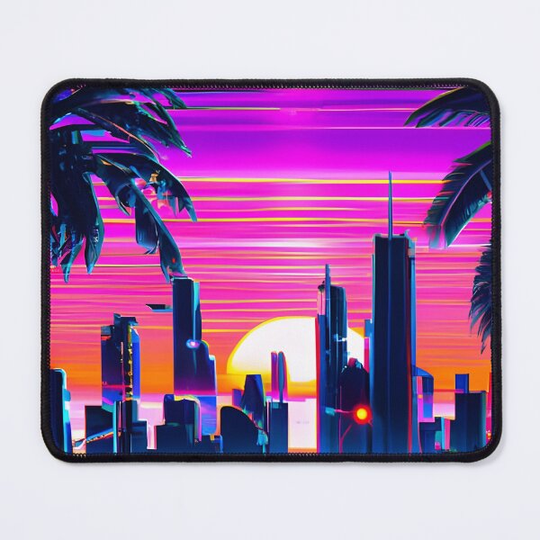 Item preview, Synthwave Art Retro Futuristic Art 016 designed and sold by tpixx.
