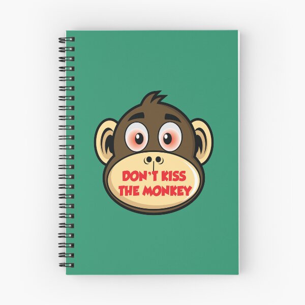 Item preview, Dont kiss the monkey designed and sold by Donutlovers.