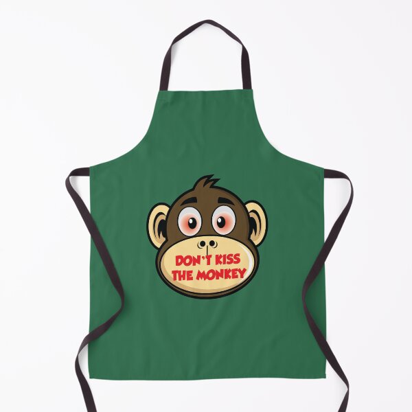 Item preview, Dont kiss the monkey designed and sold by Donutlovers.