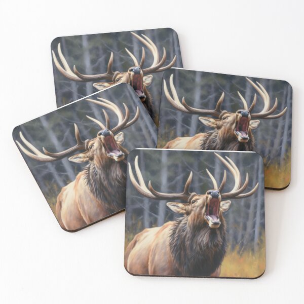 Item preview, Bull Elk Bugling merchandise designed and sold by Wyokid.