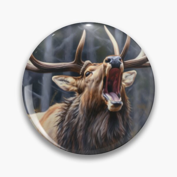 Item preview, Bull Elk Bugling merchandise designed and sold by Wyokid.