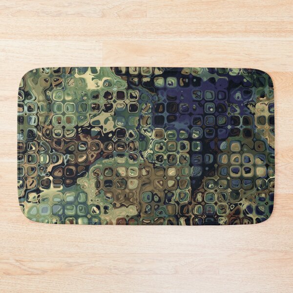 Item preview, Camouflage Coloured Pebble Tiled Abstract Pattern designed and sold by Trevor Hirst.
