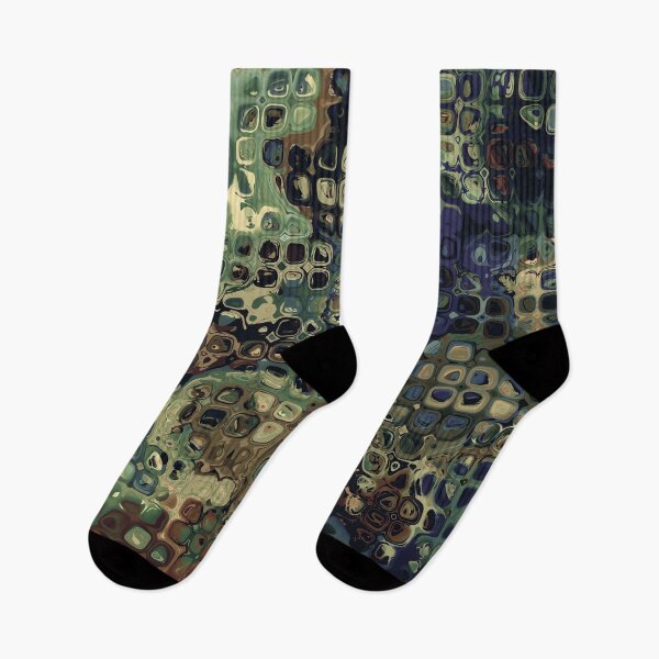 Item preview, Camouflage Coloured Pebble Tiled Abstract Pattern designed and sold by Trevor Hirst.