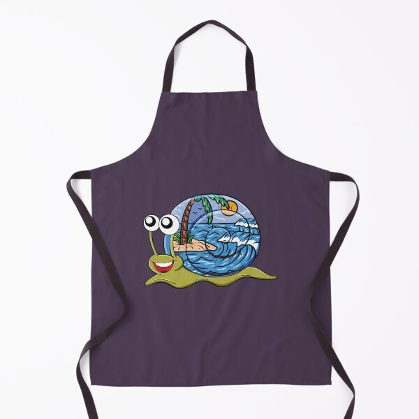 Item preview, Mollusk snail with beach scene shell designed and sold by Donutlovers.