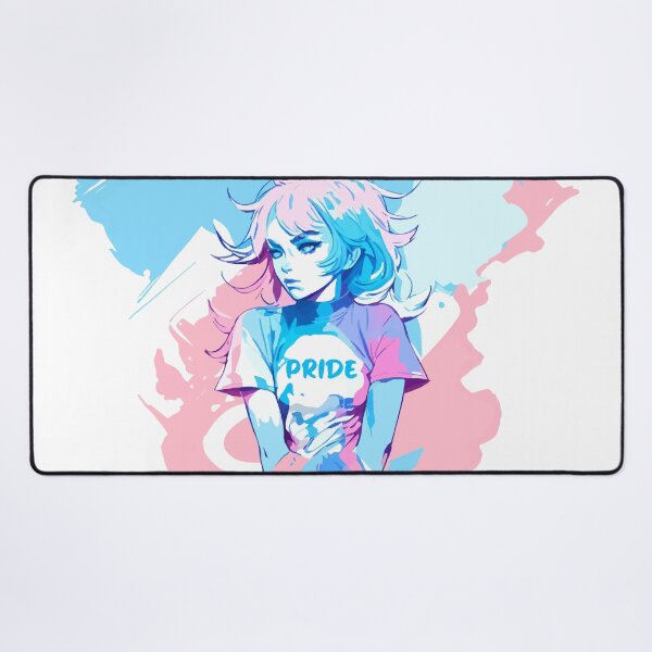 Vista previa del artículo con la obra «Chica trans de anime 2», diseñado y vendido por StonebridgeArt.