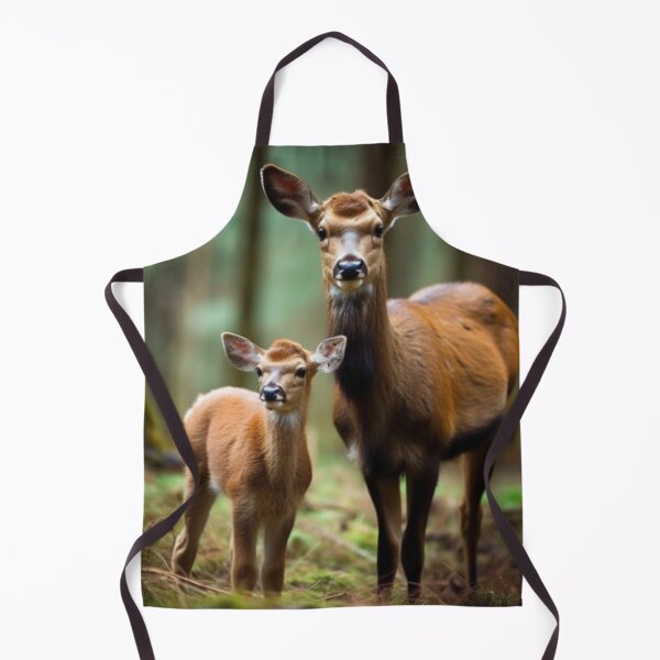 Item preview, cow elk with her calf  designed and sold by Wyokid.