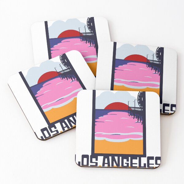 Item preview, Los Angeles Skyline designed and sold by Clever City Creations | where beyond apparel.