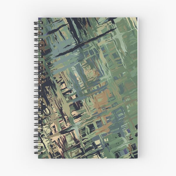 Item preview, Camouflage Coloured Crosshatch Abstract Pattern designed and sold by Trevor Hirst.
