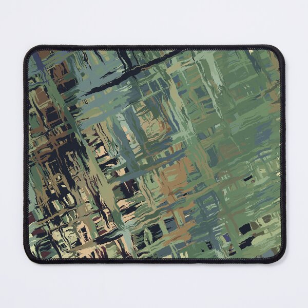 Item preview, Camouflage Coloured Crosshatch Abstract Pattern designed and sold by Trevor Hirst.