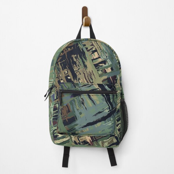 Item preview, Camouflage Coloured Crosshatch Abstract Pattern designed and sold by Trevor Hirst.